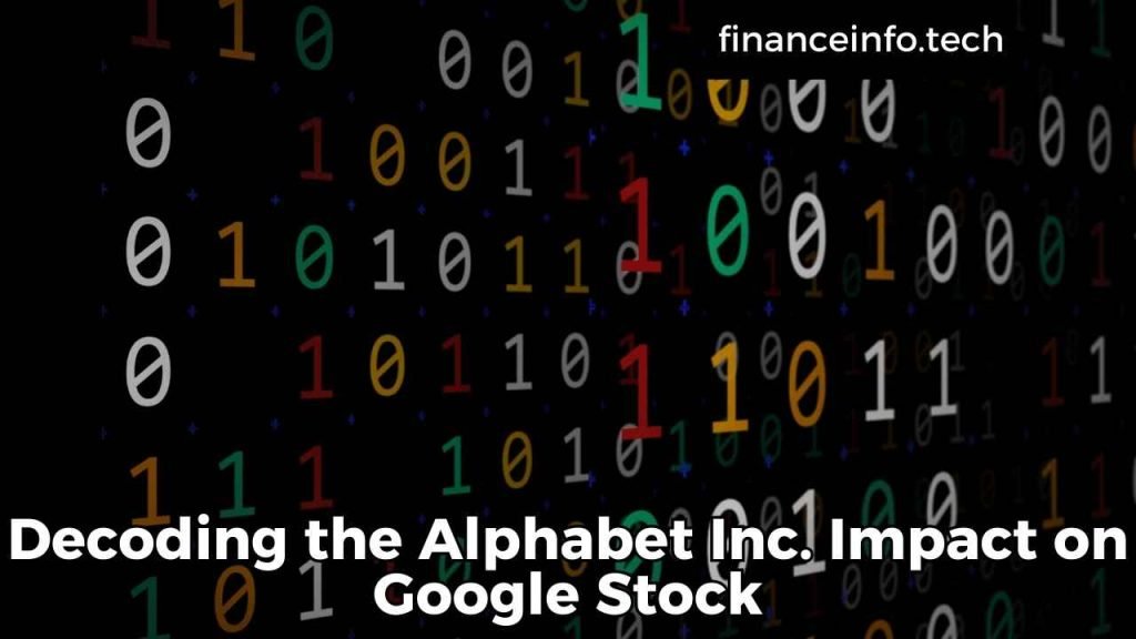 Decoding the Alphabet Inc. Impact on Google Stock